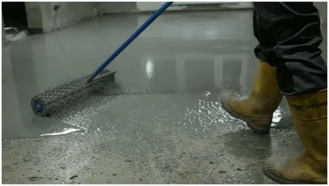 Наливной пол Цементный